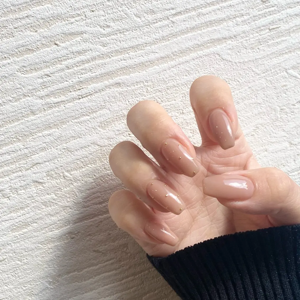 ネイル ガーリー ゴールド オフィスネイル シルバー Merci momoのネイルデザイン
