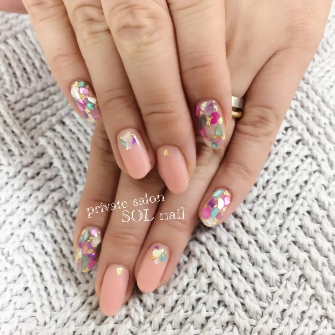 ネイル ハンドネイル SOL NAILのネイルデザイン