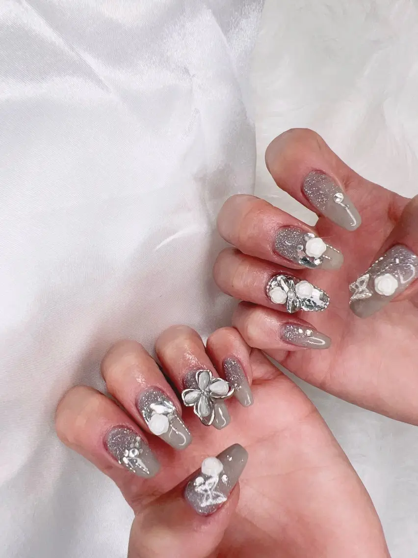 ネイル ワンホンネイル ハンドネイル nailpatio 新越谷sayakaのネイルデザイン