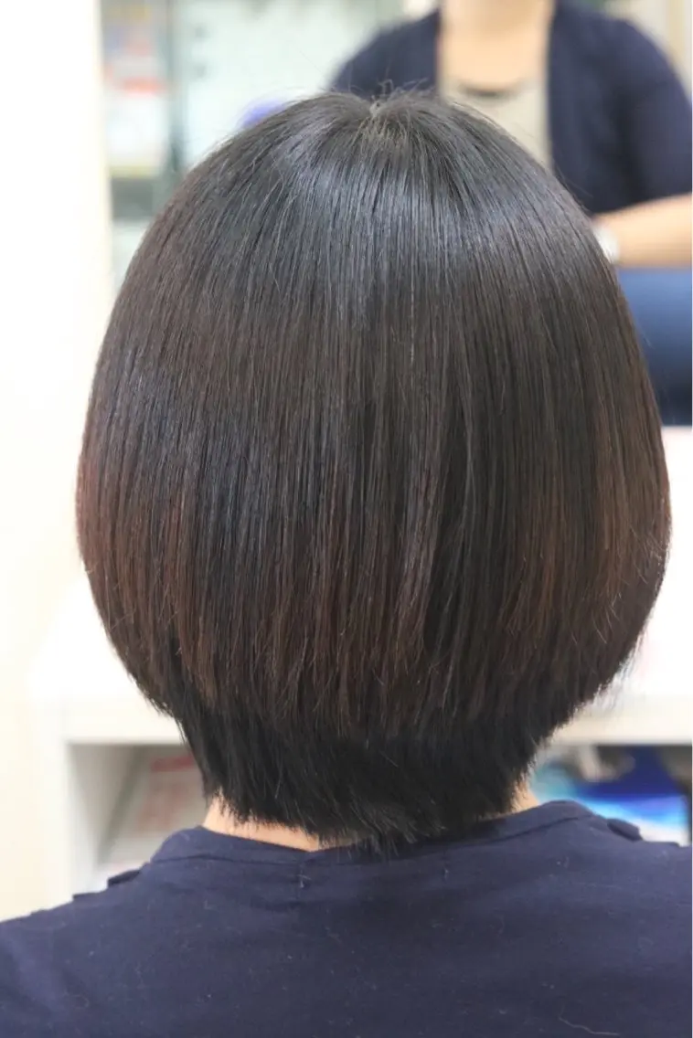 髪のクレンジング+髪質改善トリートメント+カラーの写真