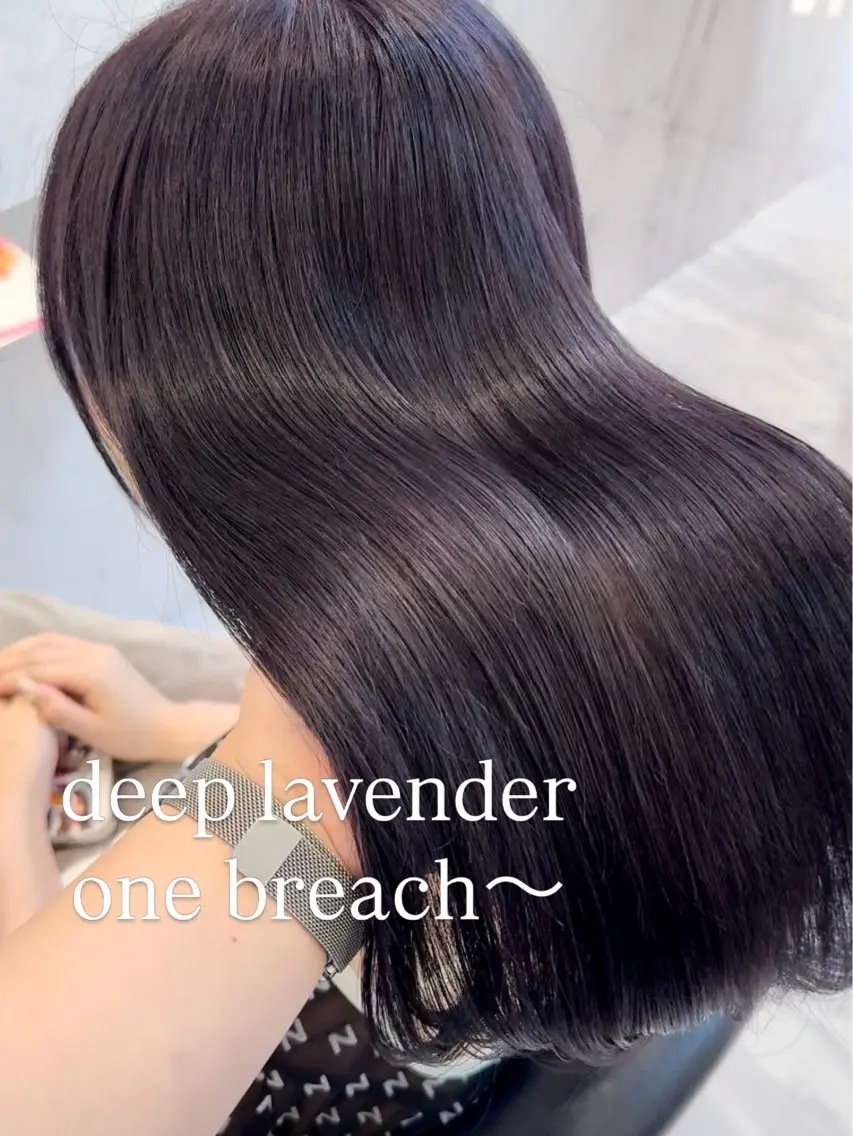 ロング カラー カット ヘアカラー Parve  Mix 🫧梶川虹のヘアスタイル