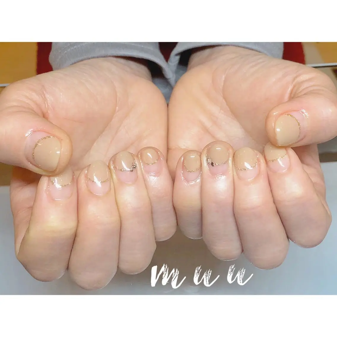 ネイル ラメ(グリッター) muu nailのネイルデザイン