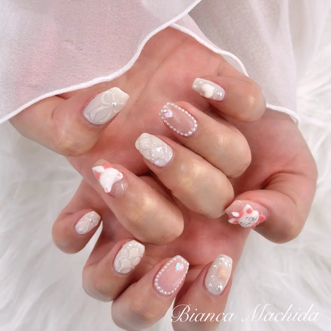 ネイル ハンドネイル Bianca👼🏻 OIKAWAのネイルデザイン