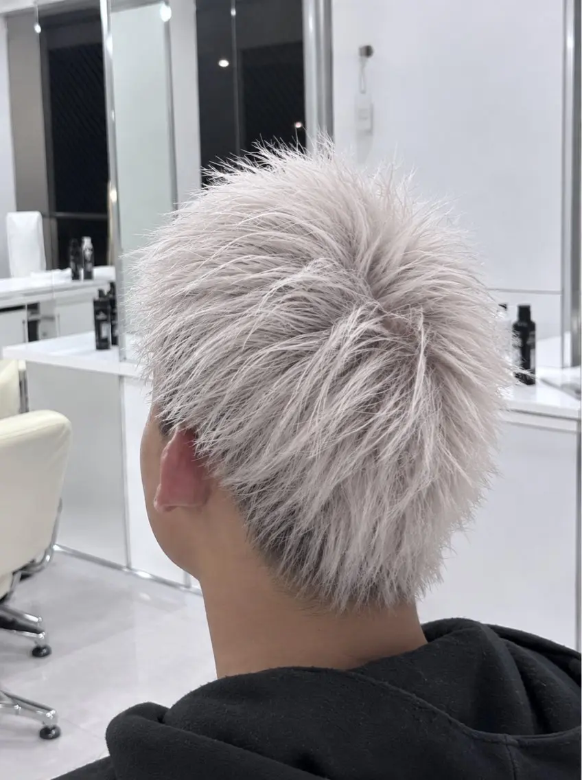 ショート カラー ヘアカラー トリートメント 🎀ブリーチモデル 🎀募集中/moyuのヘアスタイル