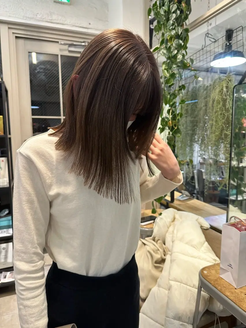 🐥似合わせカット+ブリーチなしWカラー🐥※クイックトリートメント付き✨の写真