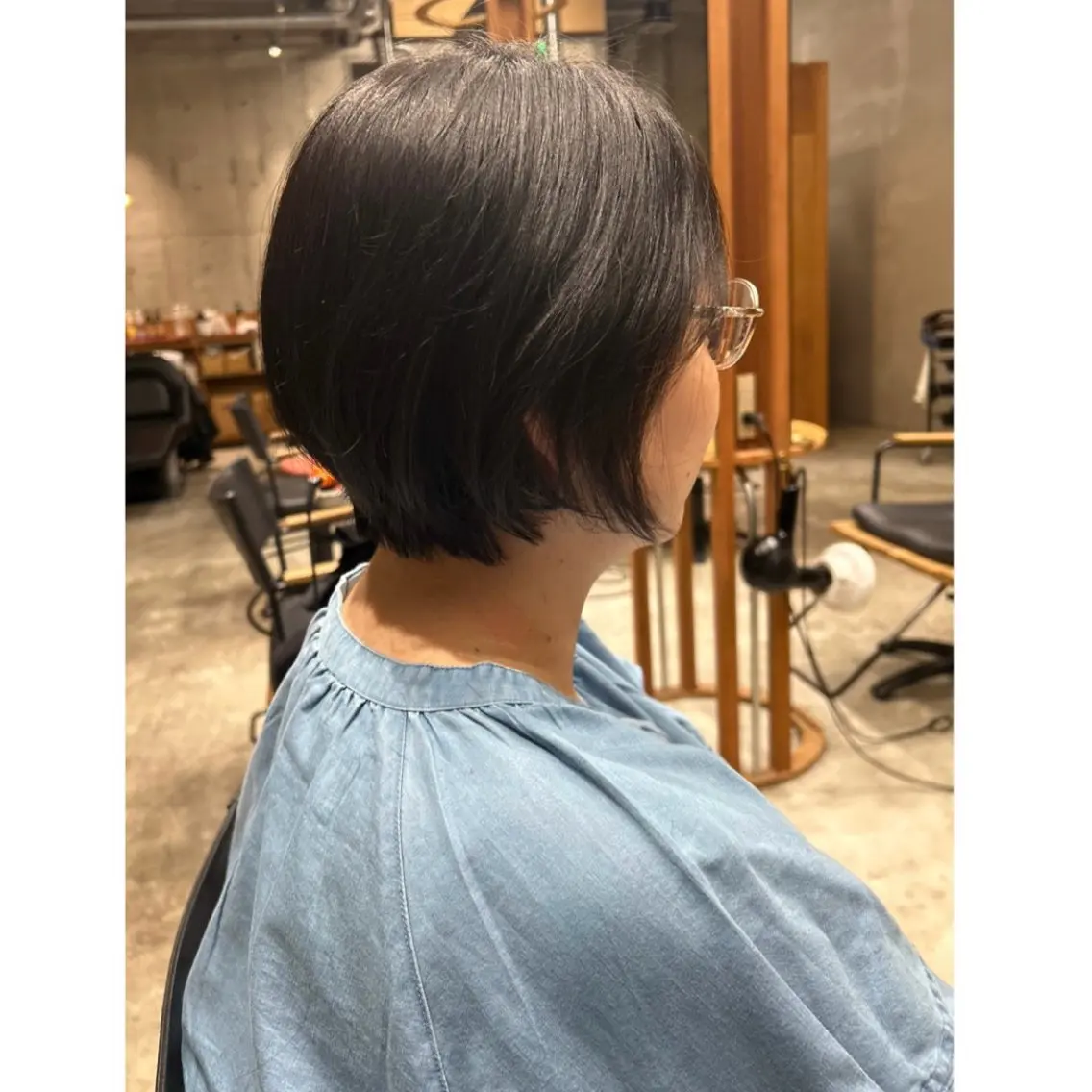 ショート カエデ🐬 カットカラーモデルのヘアスタイル