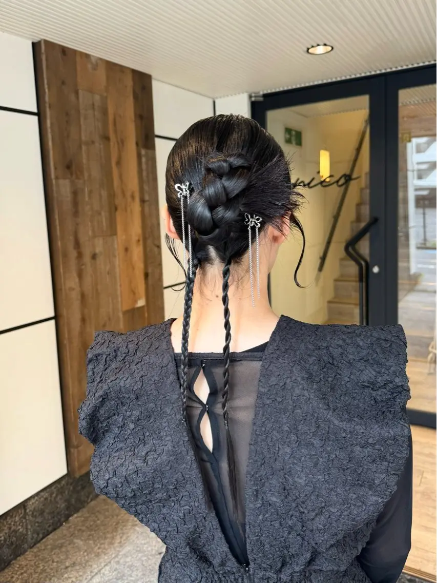 ヘアアレンジ(事前にメッセージのやり取りお願いします!)の写真