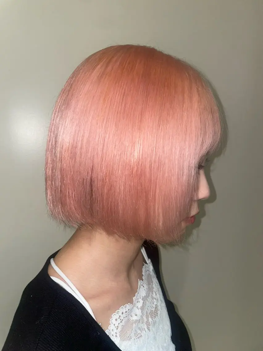 ショート カラー ピンクカラー るか 🍀のヘアスタイル