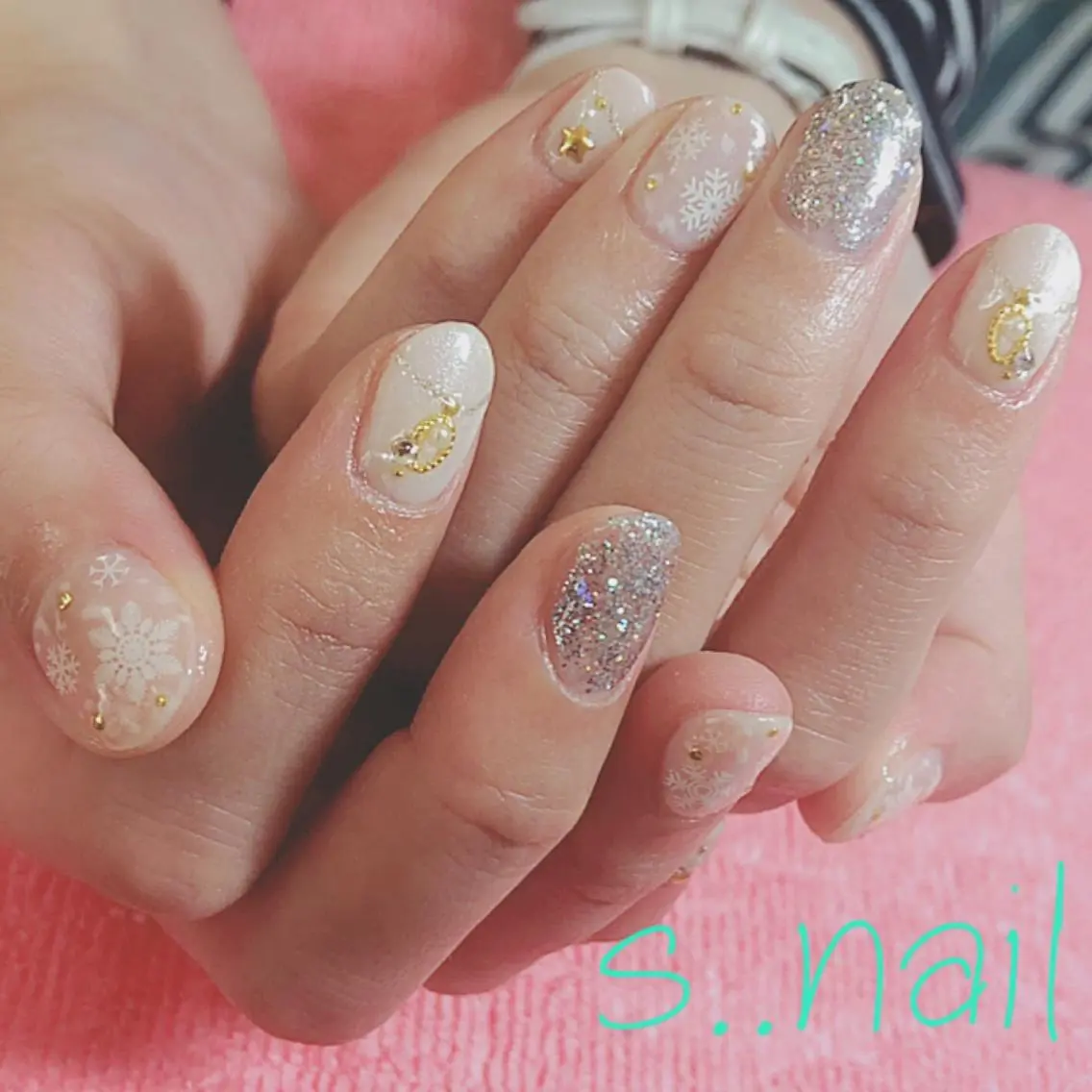 ネイル 冬ネイル ハンドネイル フットネイル s..nail / MORITAのネイルデザイン