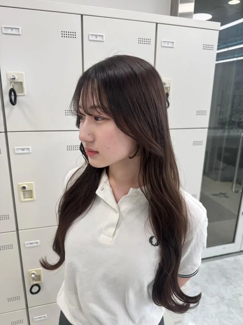 【🏹前髪顔周りカット🏹】コテ巻きorストレート仕上げ🪽の写真