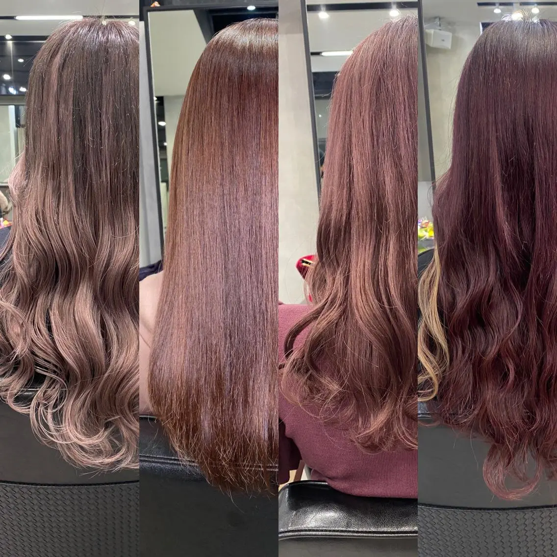 セミロング カラー ヘアアレンジ FAAM Tsuneのヘアスタイル