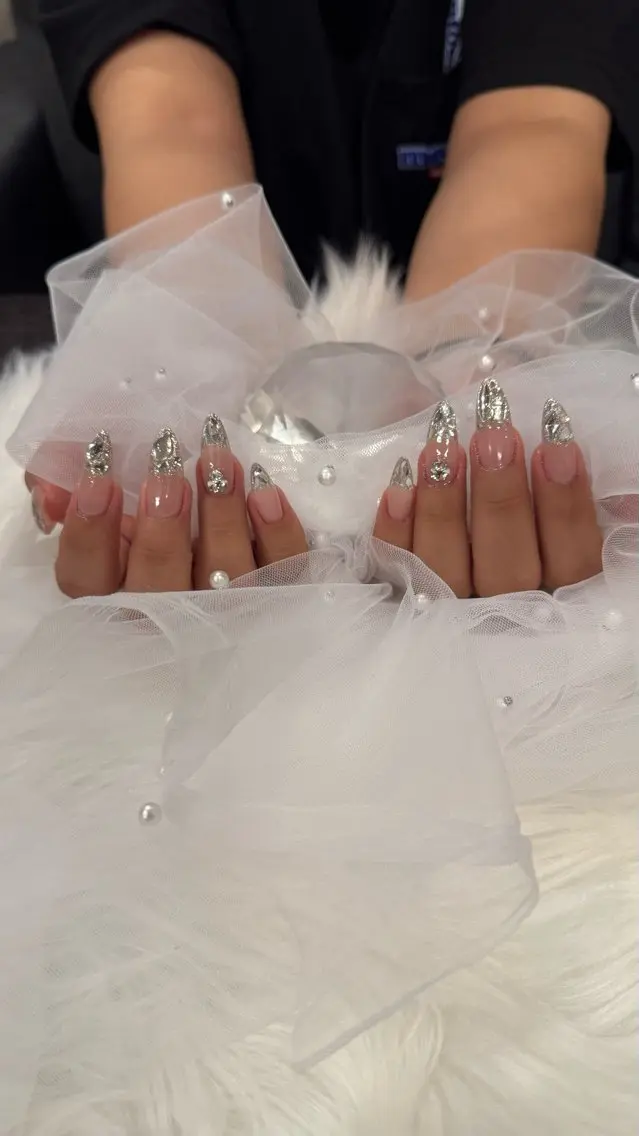 ネイル ロングネイル ハンドネイル uru nail/ 本部町/Kirariのネイルデザイン