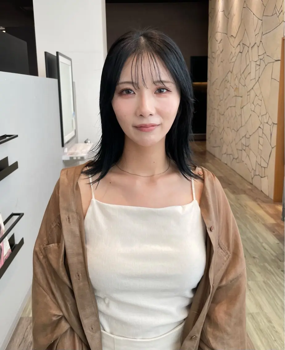 ロング カラー レイヤーカット カット ヘアカラー トリートメント k-twoたき✨艶感 カラー／美髪矯正のヘアスタイル