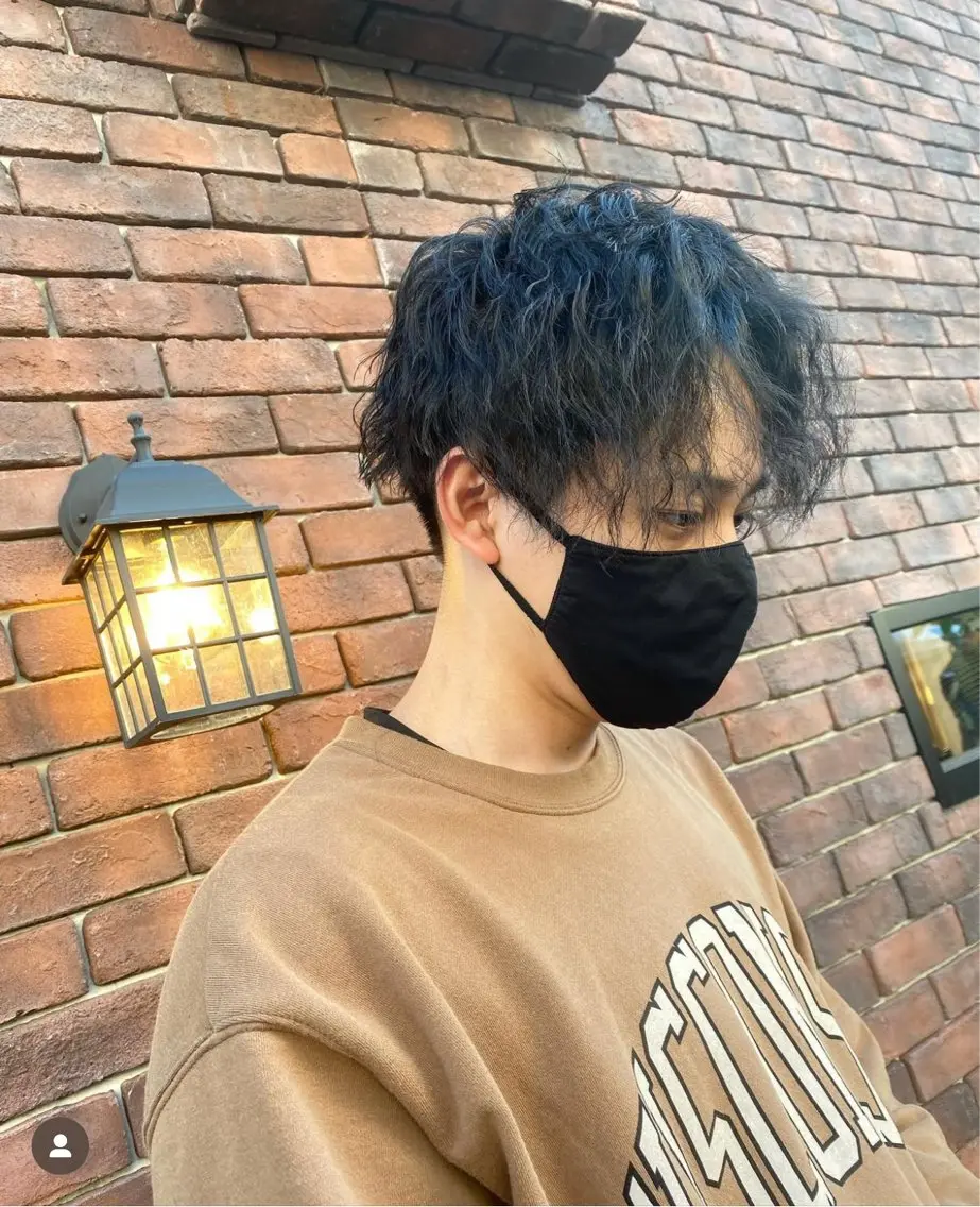 ショート 上田 英介のヘアスタイル