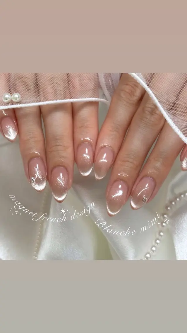 ネイル ハンドネイル Blanche mimi.u_aのネイルデザイン