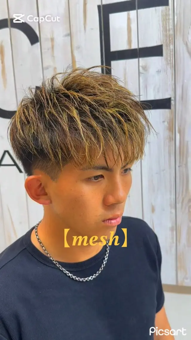 カラー メンズ ヘアカラー メンズ特化 ⚡️ナツキ⚡️のヘアスタイル