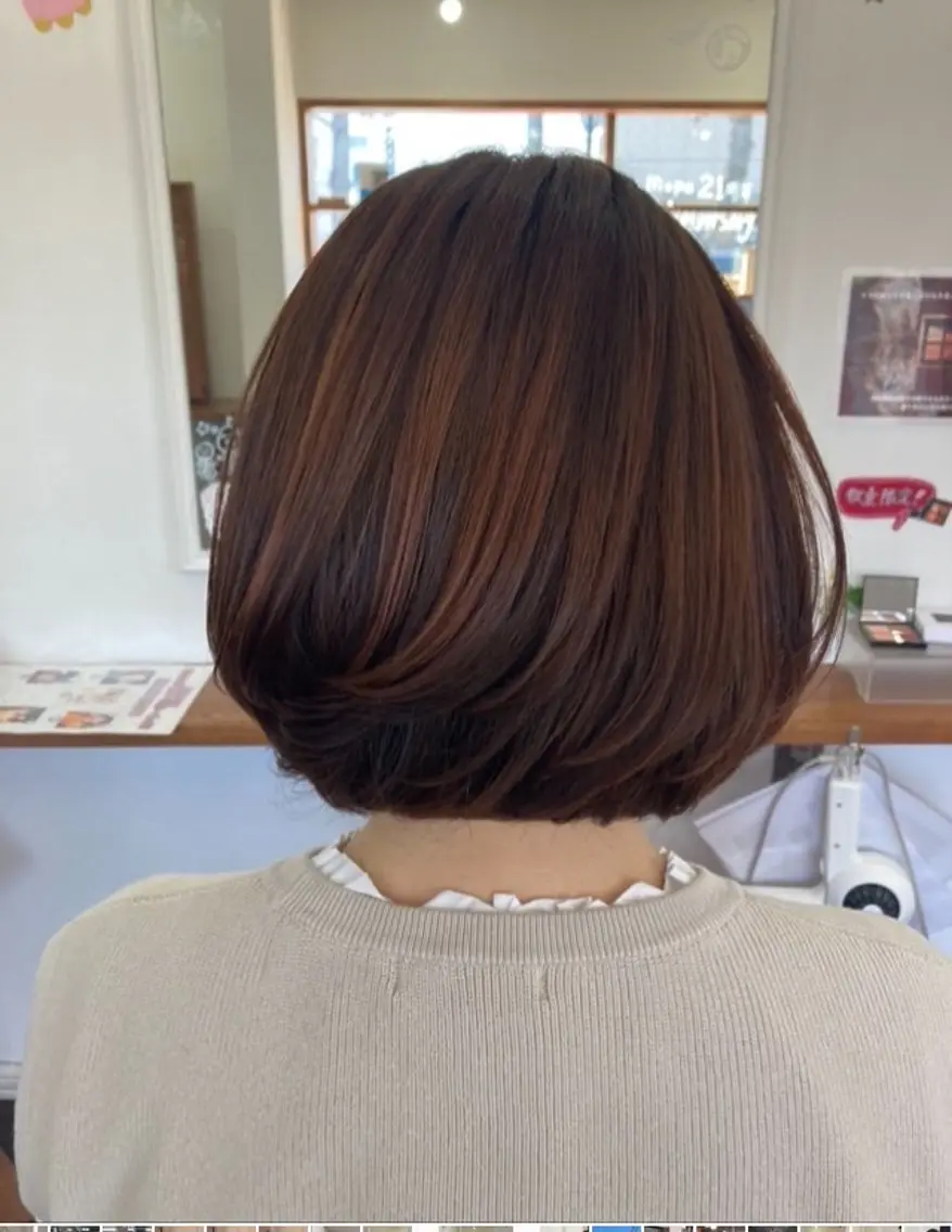 ミディアム カラー ブリーチ ブラウンカラー ケアブリーチ イヤリングカラー インナーカラー fulam － KAEDEのヘアスタイル