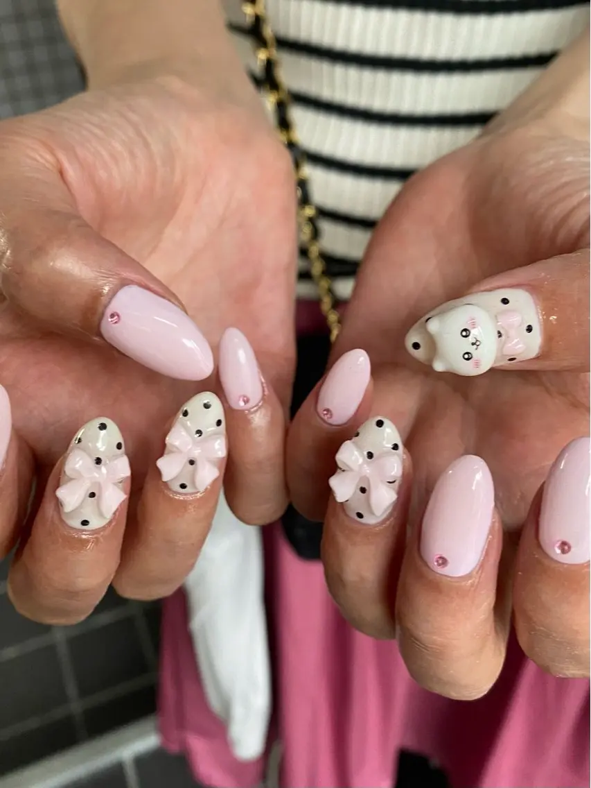 ネイル nano/きもかわ nail🐬🫧のネイルデザイン