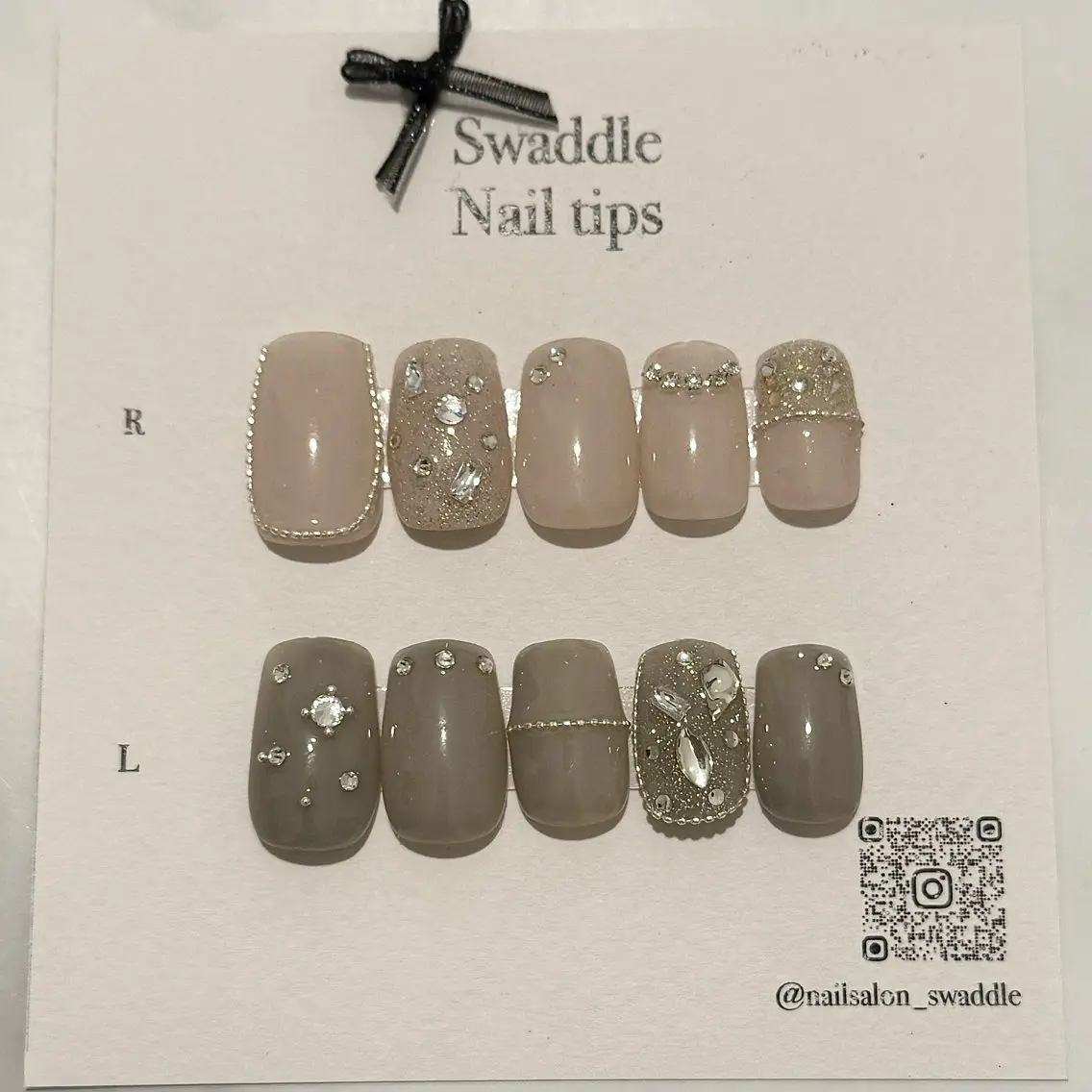ネイルチップ作成💅🏻の写真