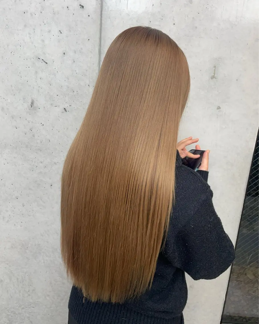 ロング カラー ピンクカラー カット ヘアカラー トリートメント モデル様募集中 /Seina✨️のマツエク・マツパデザイン