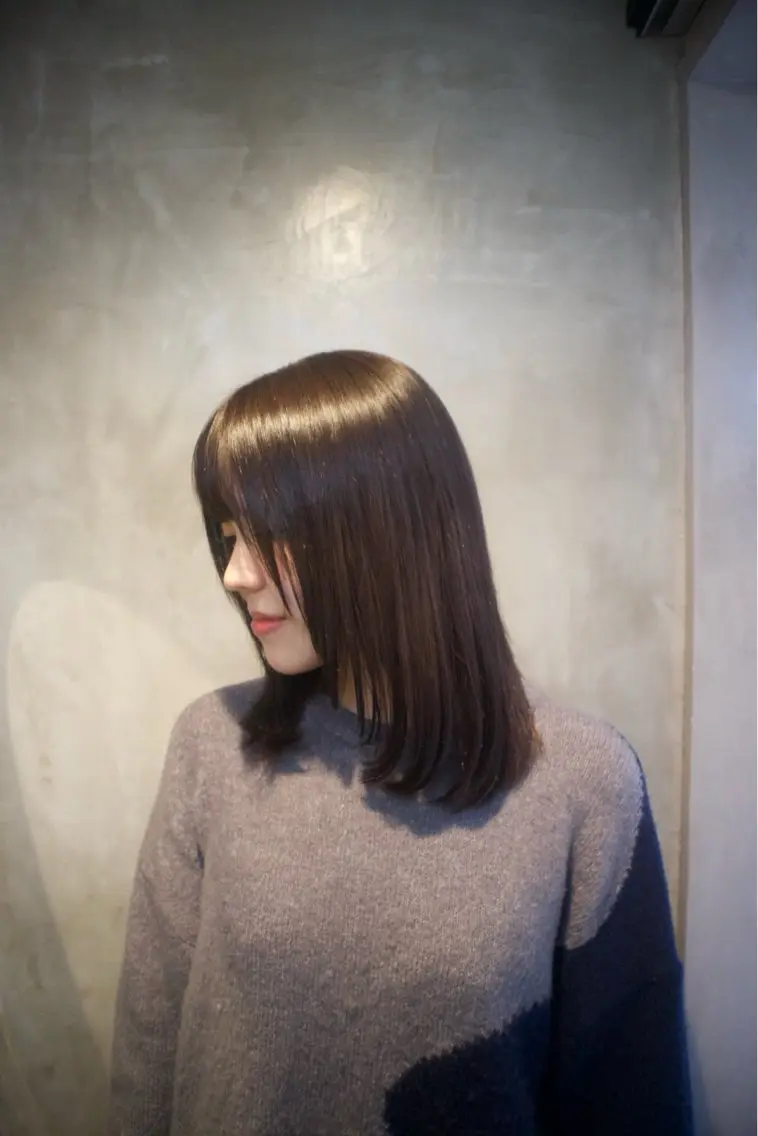 ミディアム カラー ヘアカラー 表参道 夏カラー/嵐士のヘアスタイル