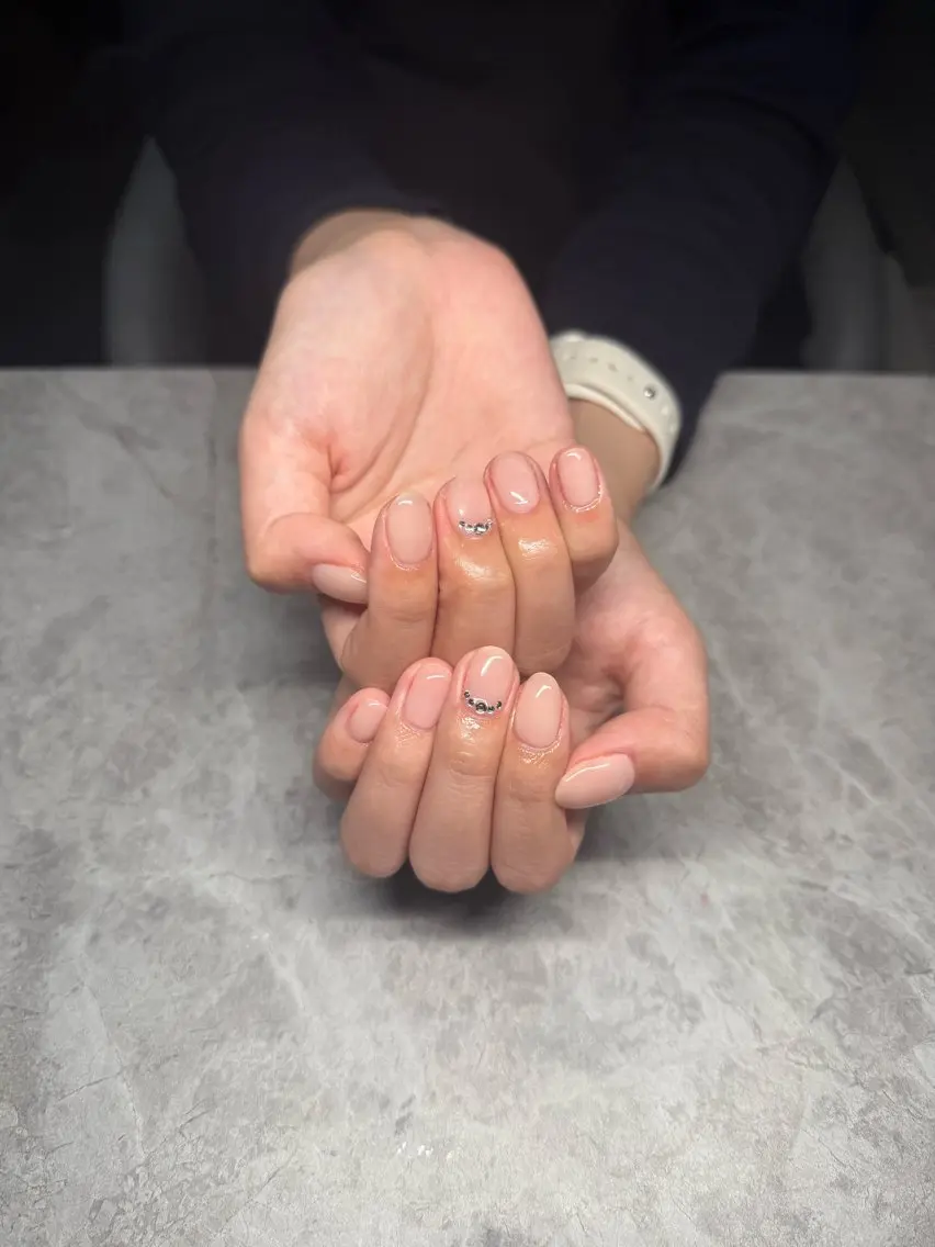 ネイル ワンカラーネイル シンプルネイル IROHA NAIL 美優のネイルデザイン