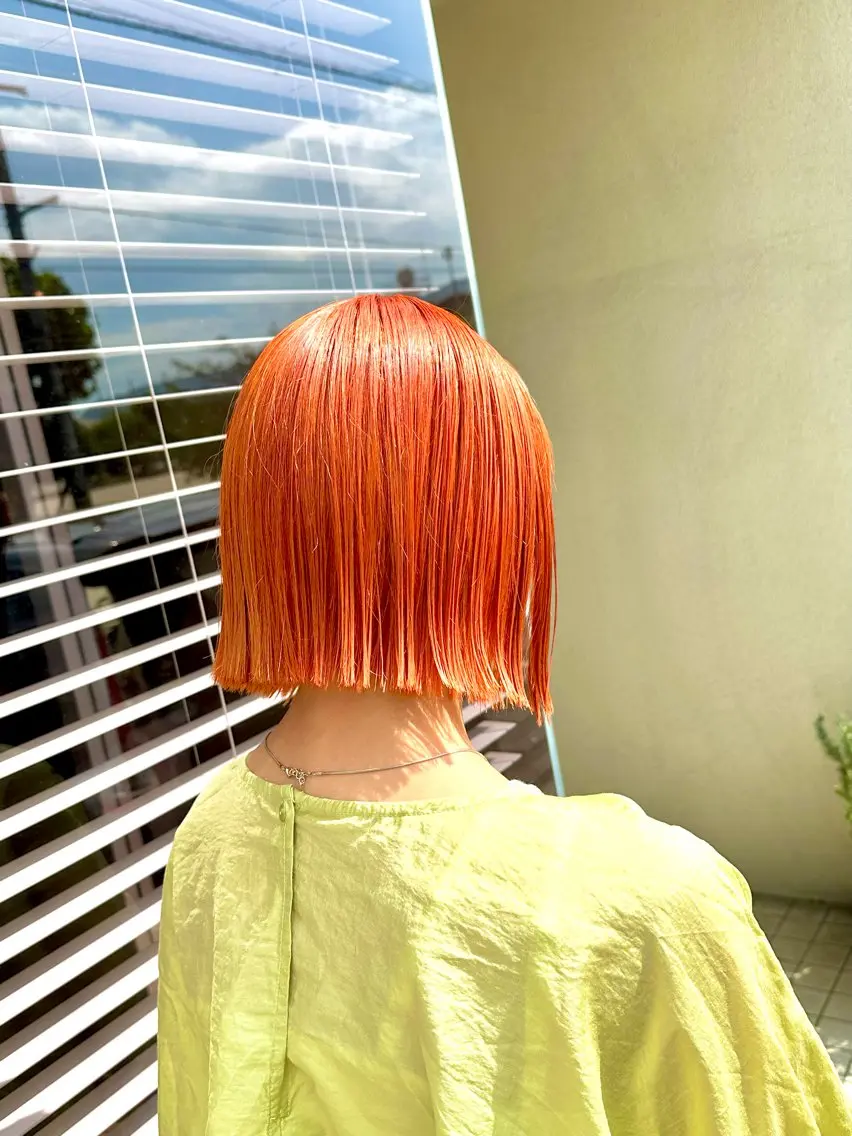 ショート カラー 三浦 悠のヘアスタイル