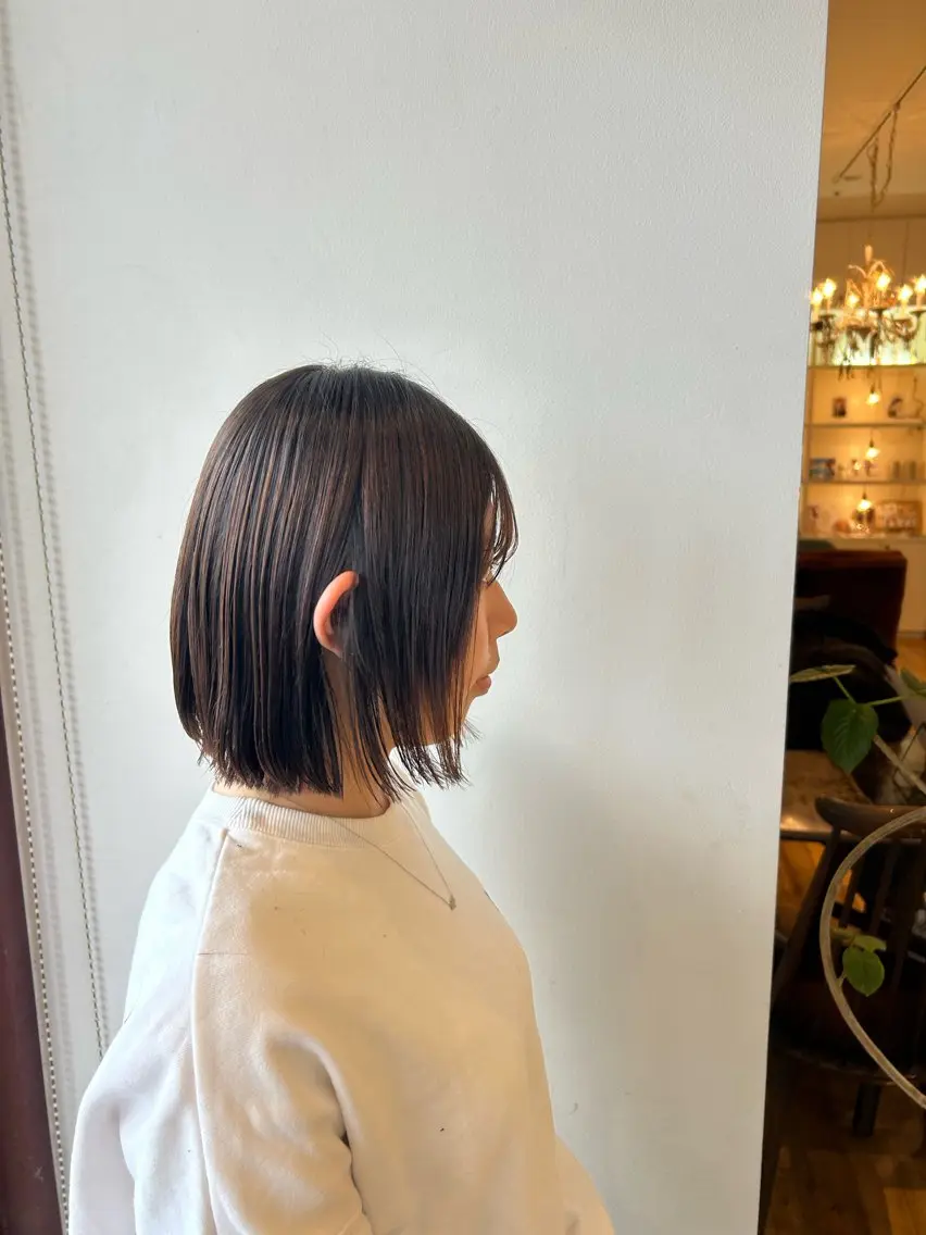 ボブカットの写真