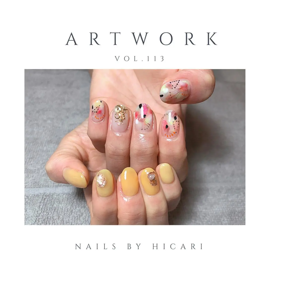 ショート カラー キッズ マツエク・マツパ illum hicariのネイルデザイン