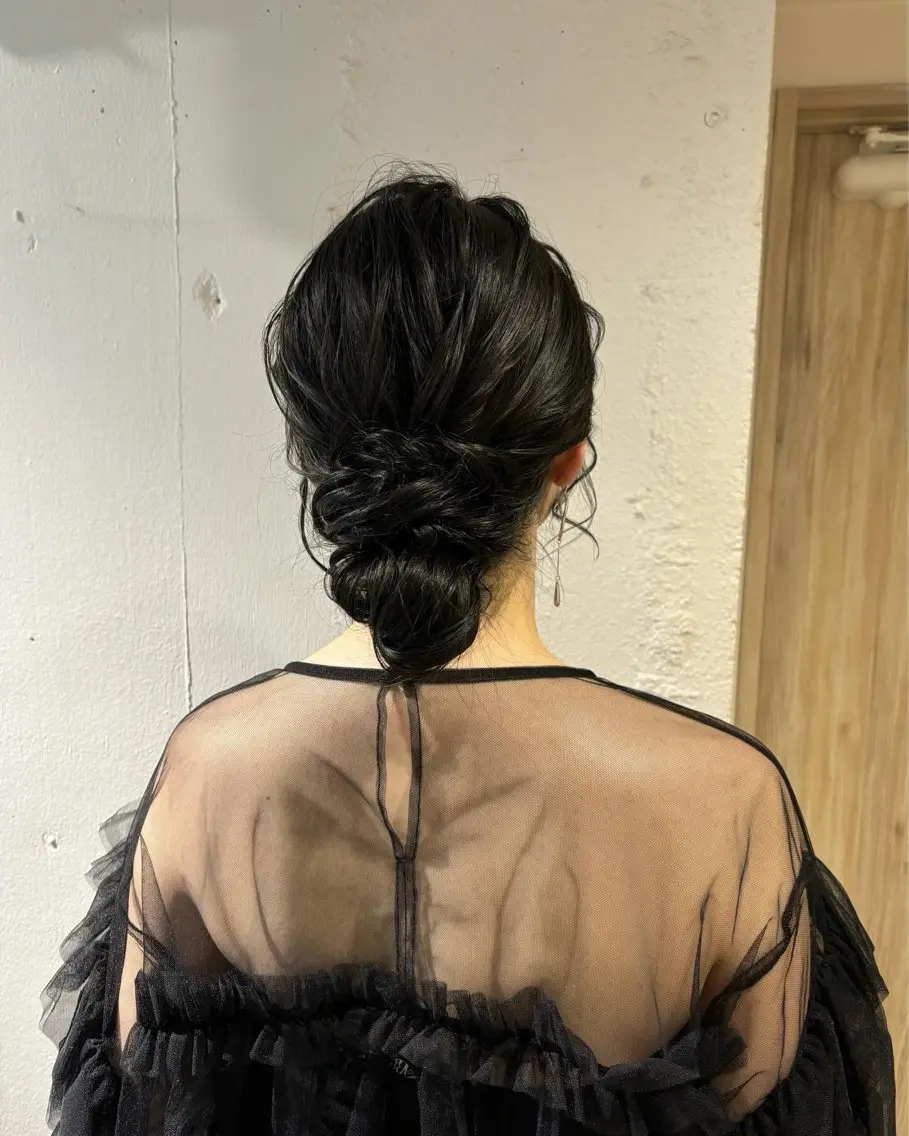 ヘアアレンジ ヘアセット サソウ ユリエ🥥のヘアスタイル