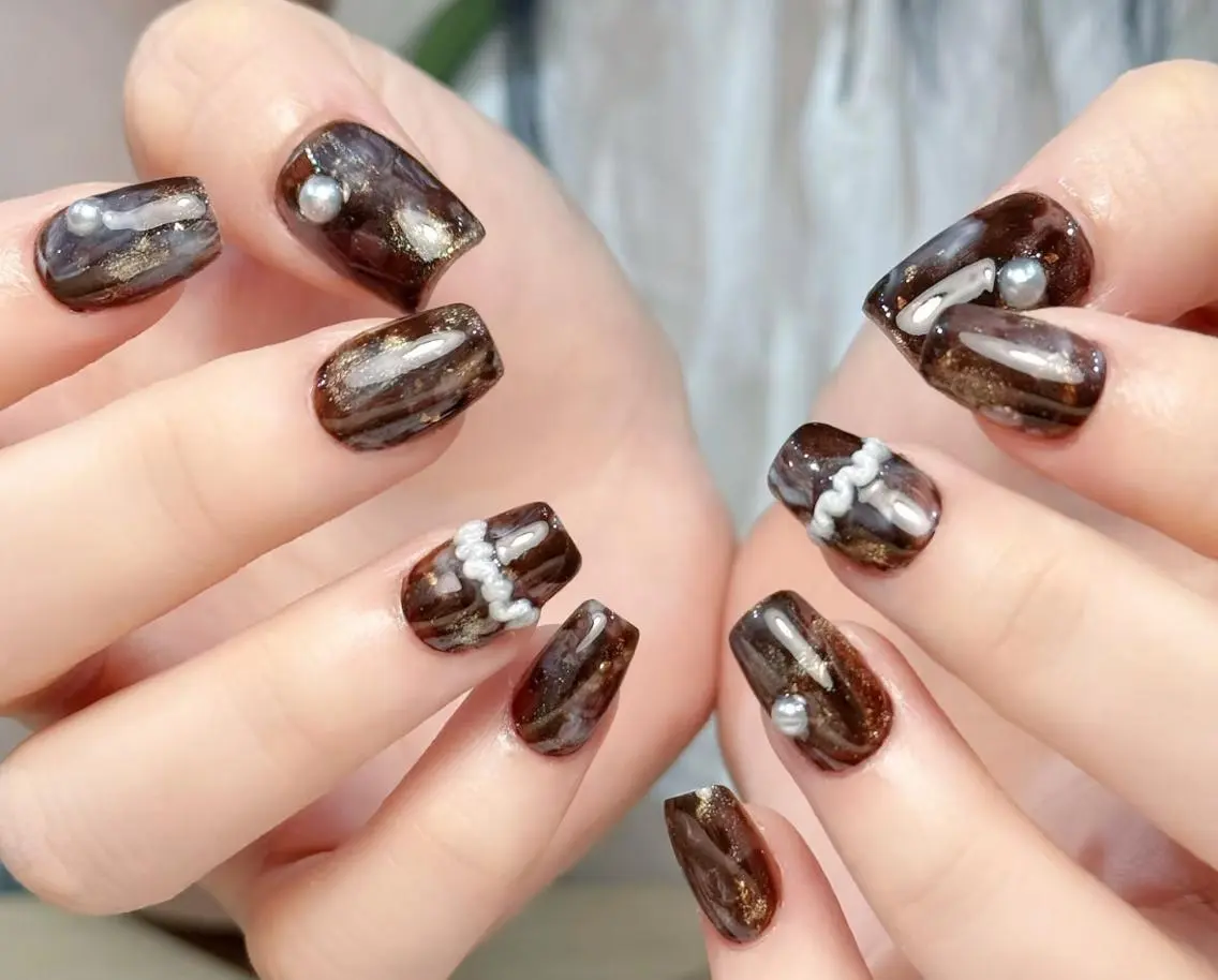 マツエク・マツパ ハンドネイル 🎀 NaNa_nailのネイルデザイン
