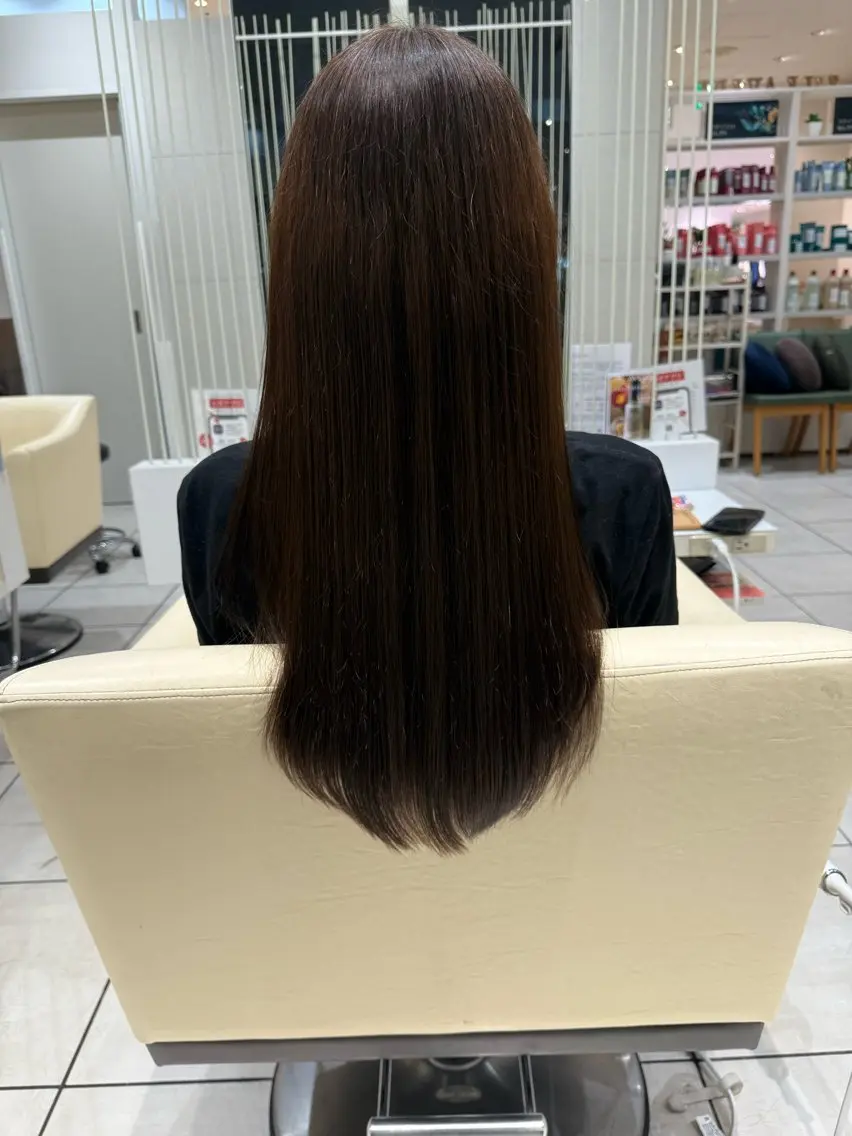 ロング アッシュ レイヤーカット 若生 神のヘアスタイル