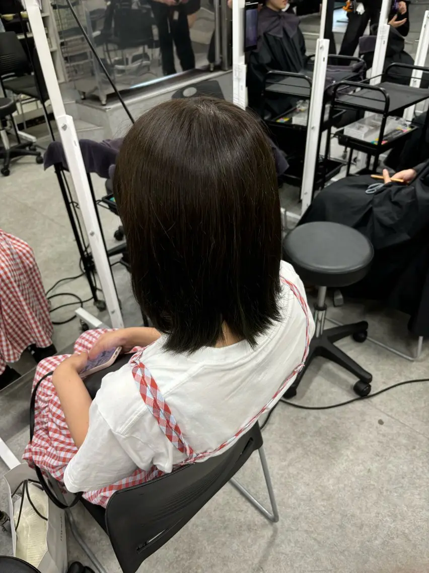ミディアム 🪽直毛男子の救世主 🪽フェザーパーマのヘアスタイル
