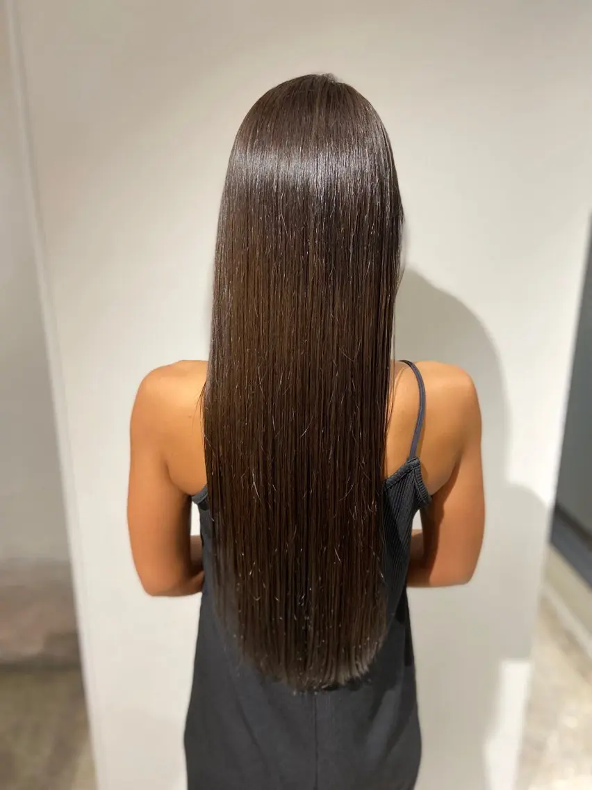 ロング トリートメント 𝐻𝑌𝑂 🐆のヘアスタイル