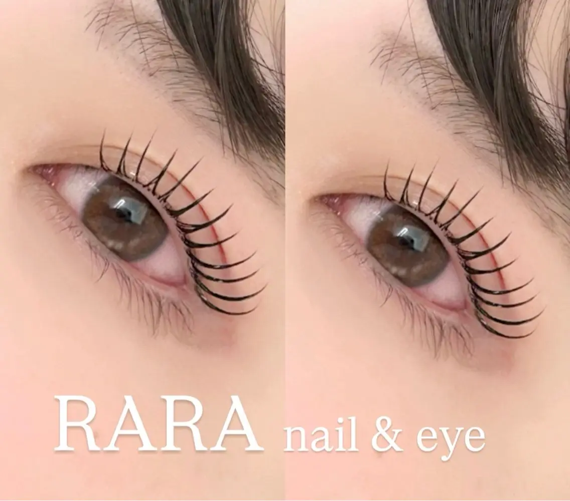 マツエク・マツパ RARA nail&eyeのマツエク・マツパデザイン