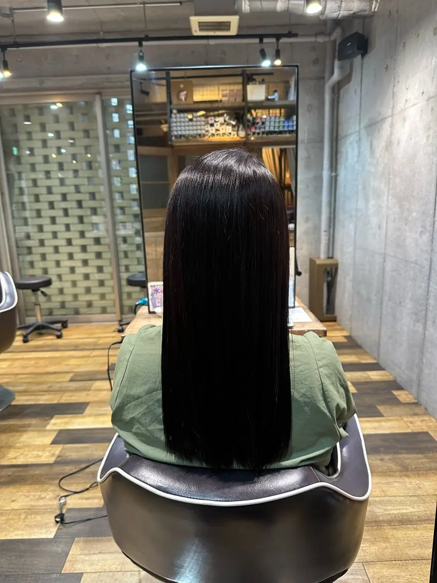 セミロング カラー flannel 優介のヘアスタイル