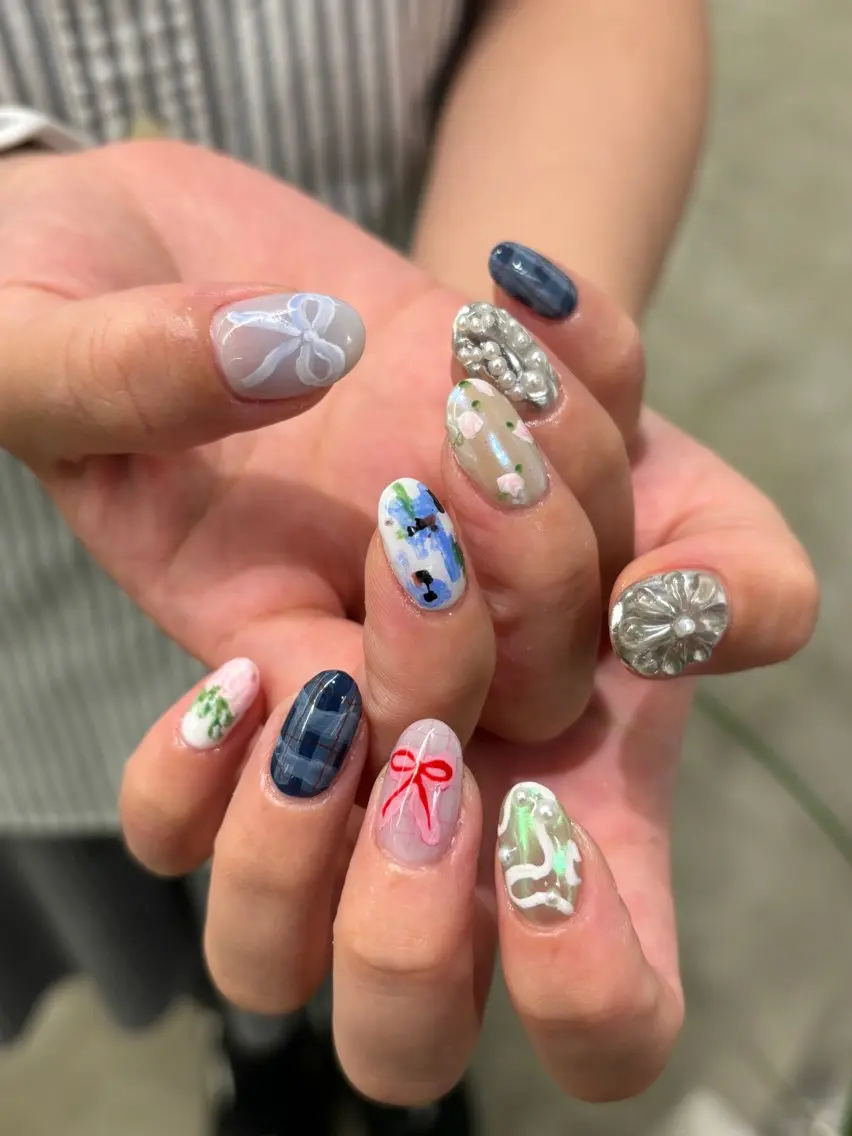 ネイル 持ち込み ハンドネイル chika ／ nailのネイルデザイン