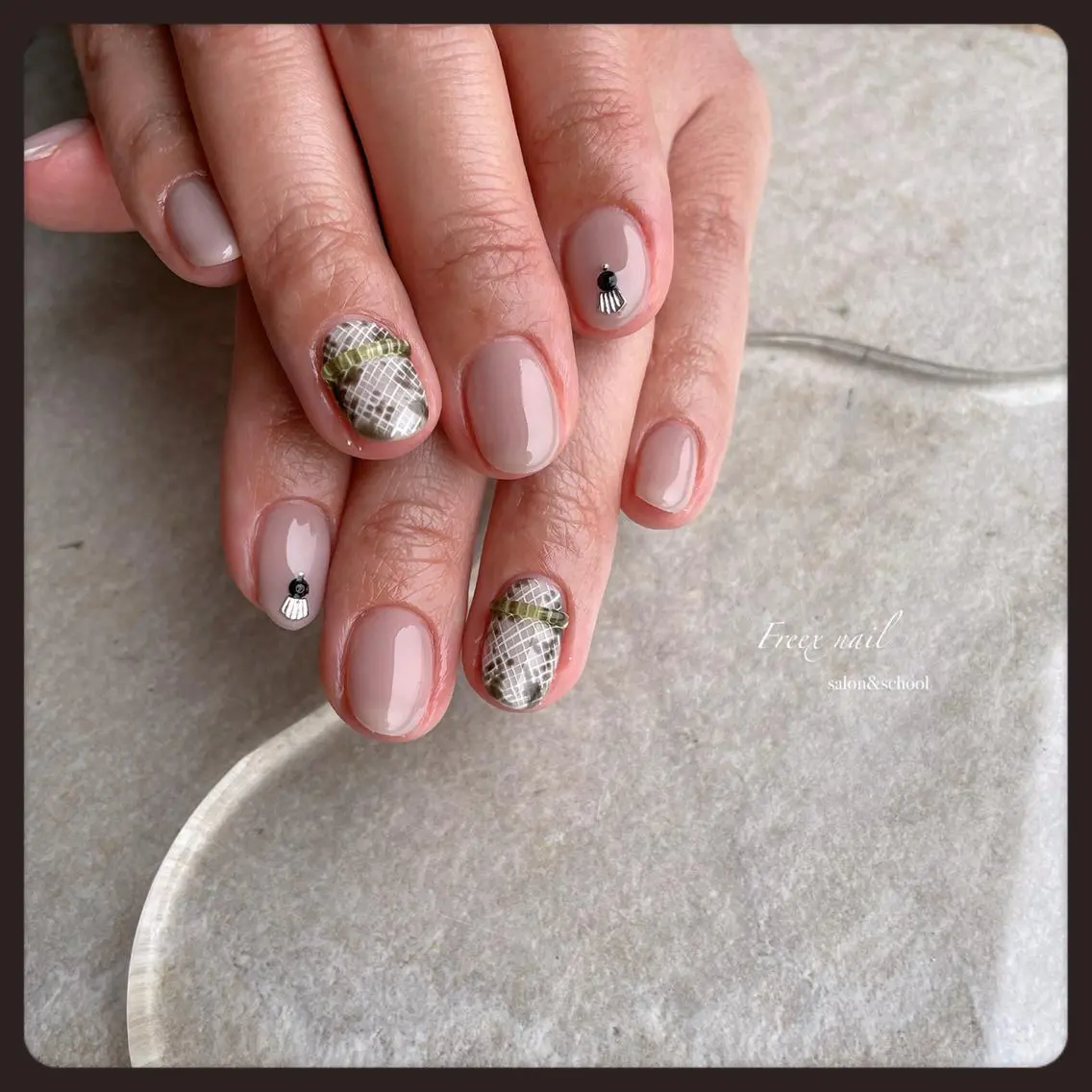 ネイル ハンドネイル ハンドケア freex nail /ニュアンス/個性派のネイルデザイン