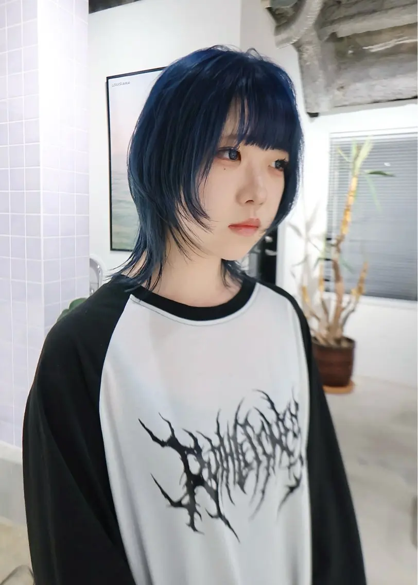 ミディアム カット ヘアカラー ボブ/似合わせ 学芸大学SaKuraのヘアスタイル
