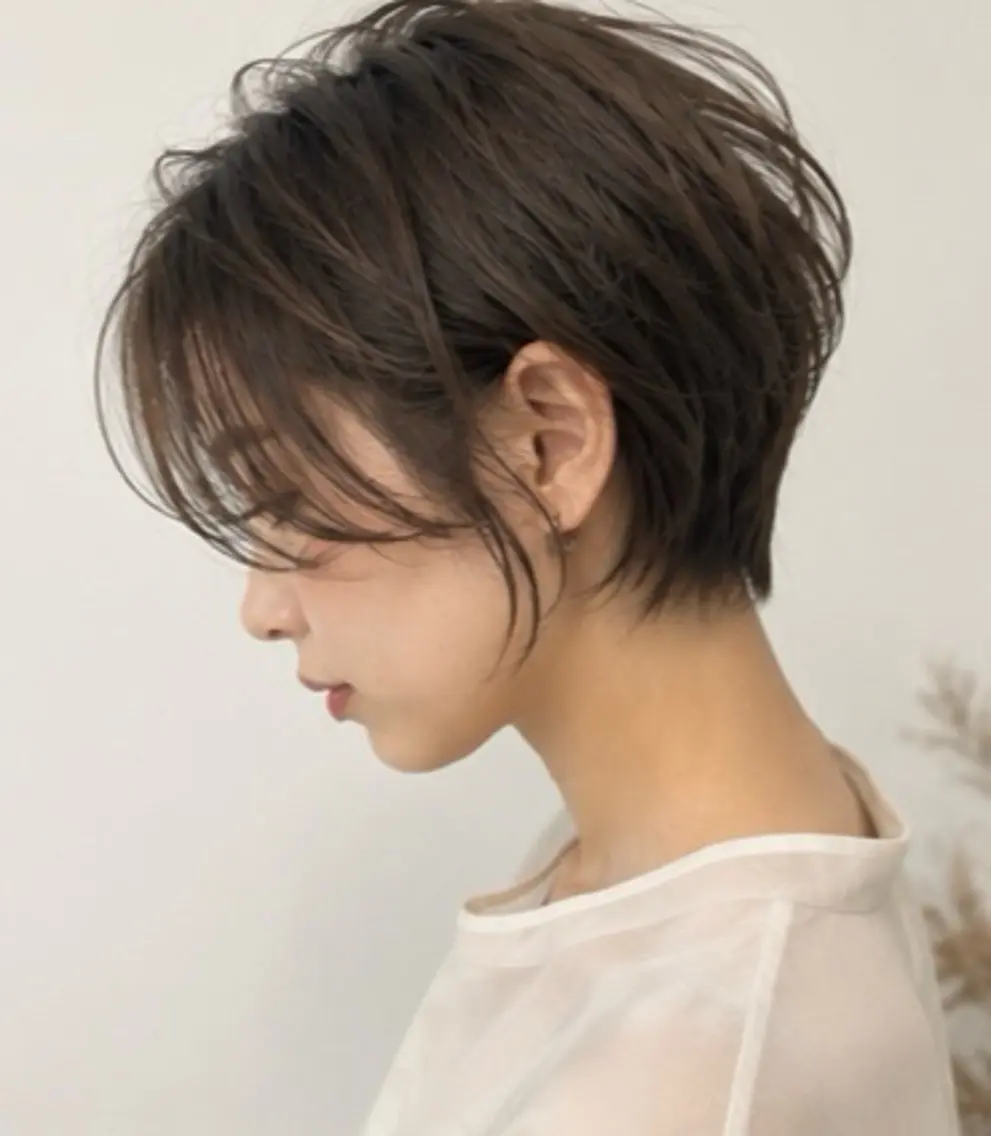 ショート カット ヘアカラー トリートメント ヘッドスパ 坂本 雅哉のヘアスタイル