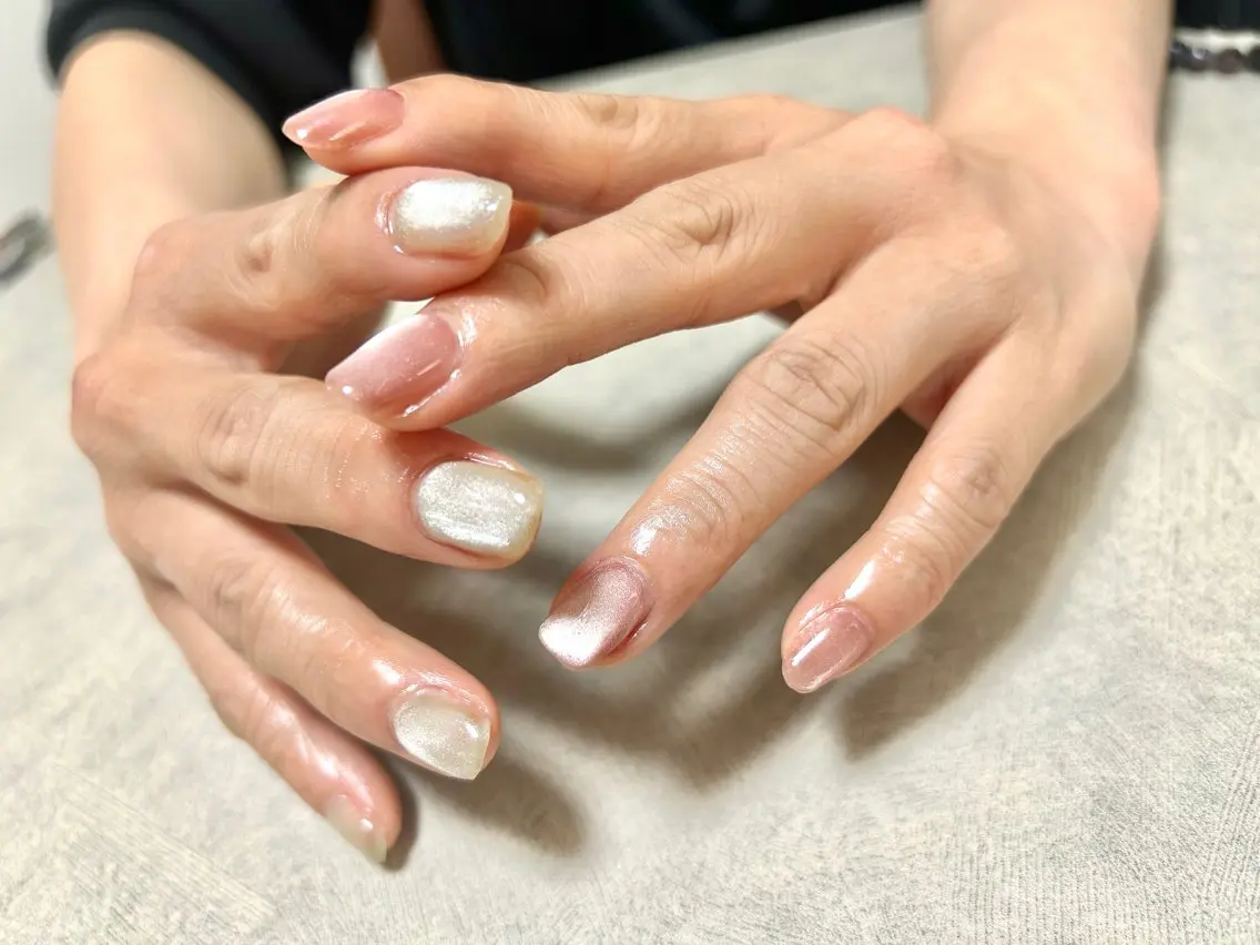 ネイル マグネットネイル hali’a nailのネイルデザイン