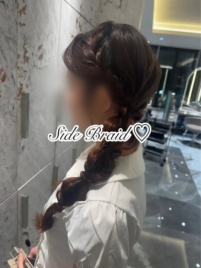 ロング ヘアセット 清楚ギャルの女王👑 めい🩶🩶のヘアスタイル
