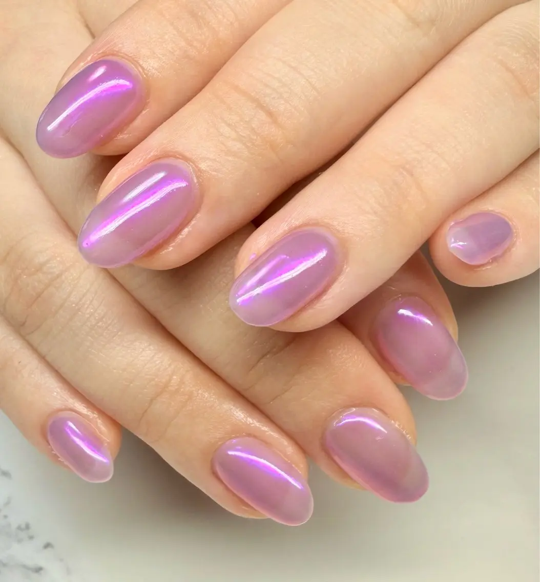 ネイル アートネイル チークネイル フレンチネイル 氷ネイル・うるうるネイル キラキラネイル Mai’s nailのネイルデザイン