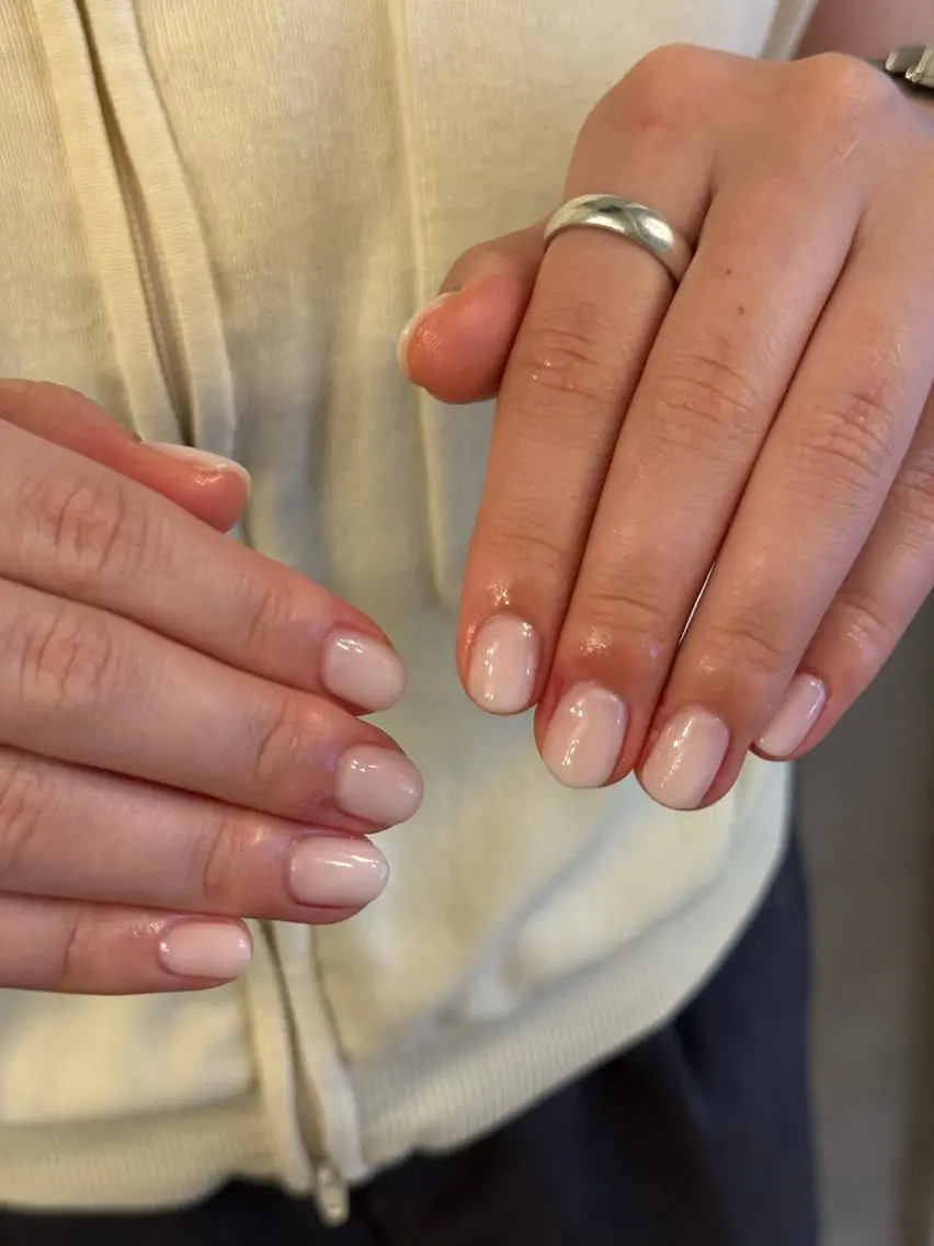 ネイル ワンカラーネイル ホワイト filonnail asukaのネイルデザイン