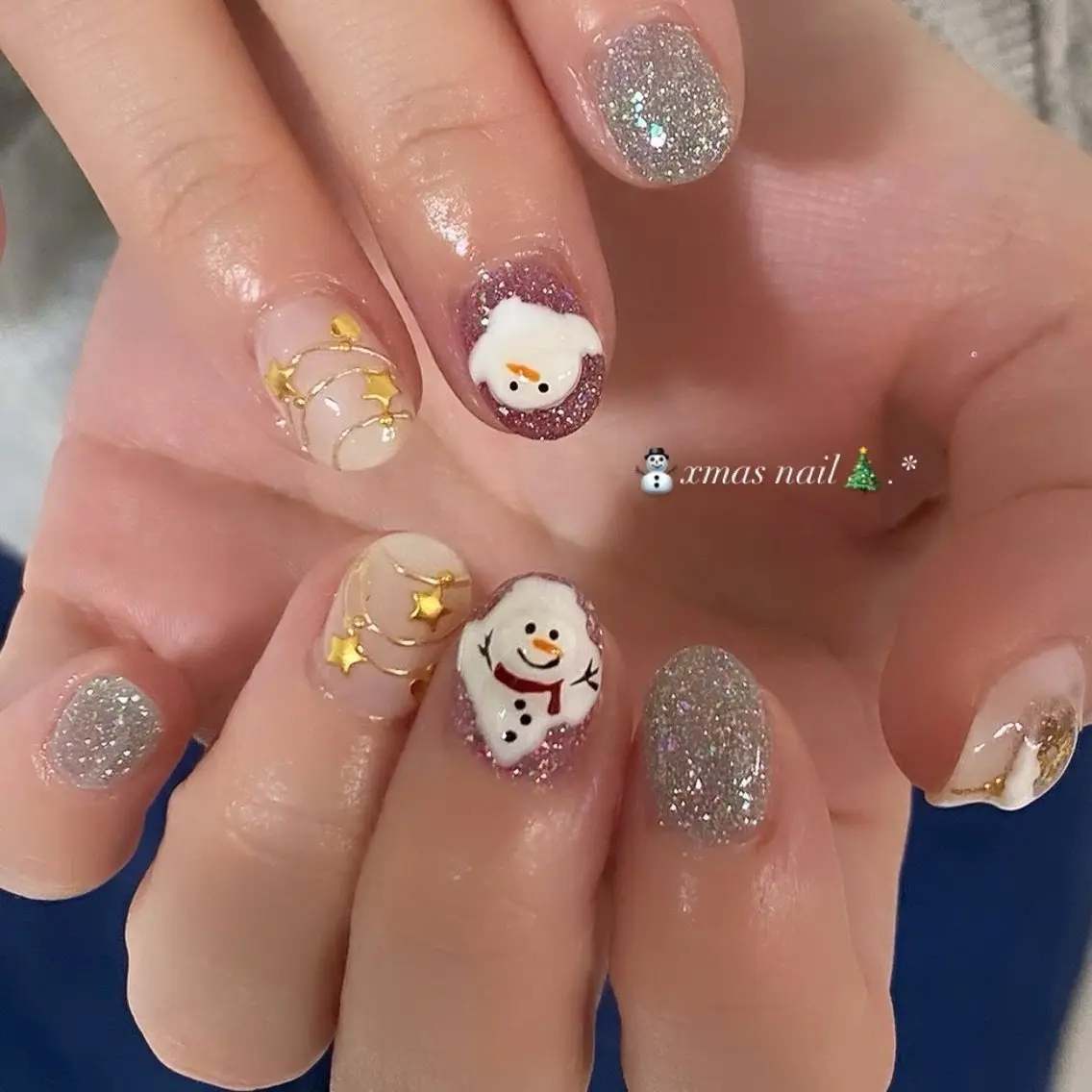 ネイル クリスマス KONDO RIHO♡のネイルデザイン
