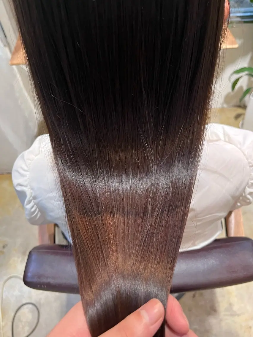 ロング 太田 渚遊のヘアスタイル