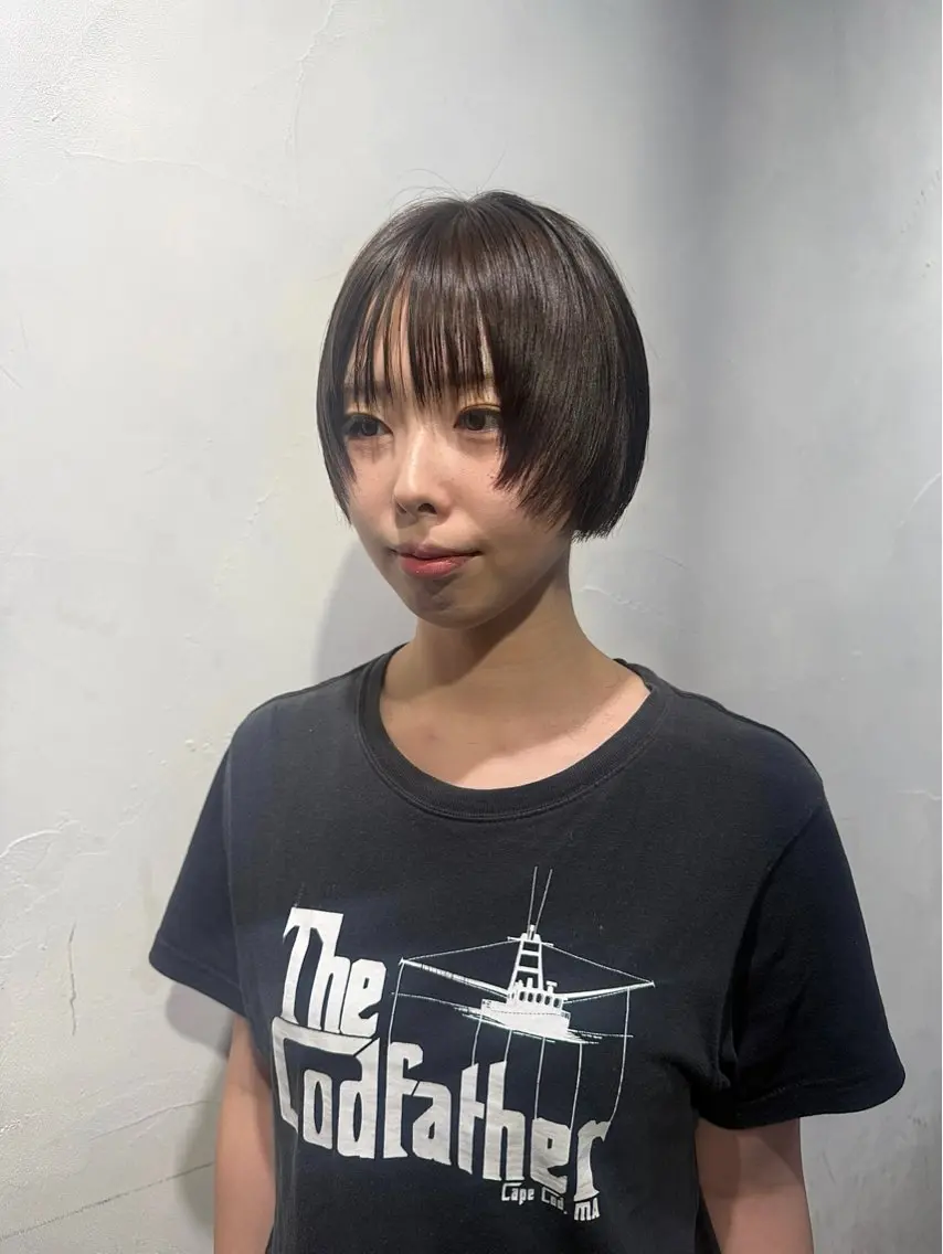 ショート 渋谷/透明感カラー 🫧【あまね】のヘアスタイル