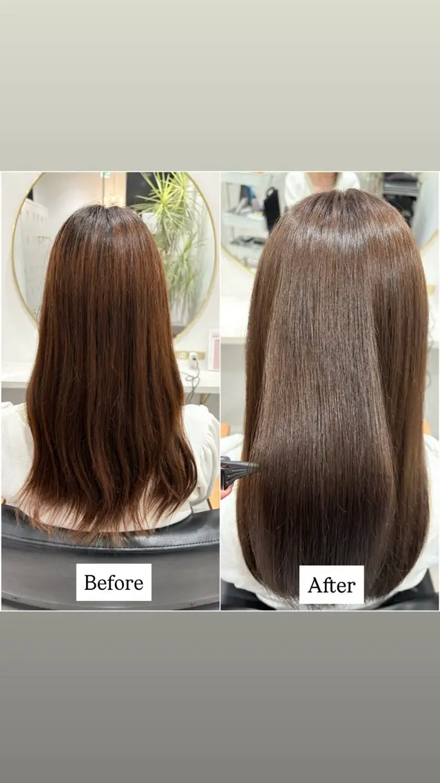 カラー ヘアカラー 💎yuina🦋 透明感カラーのヘアスタイル
