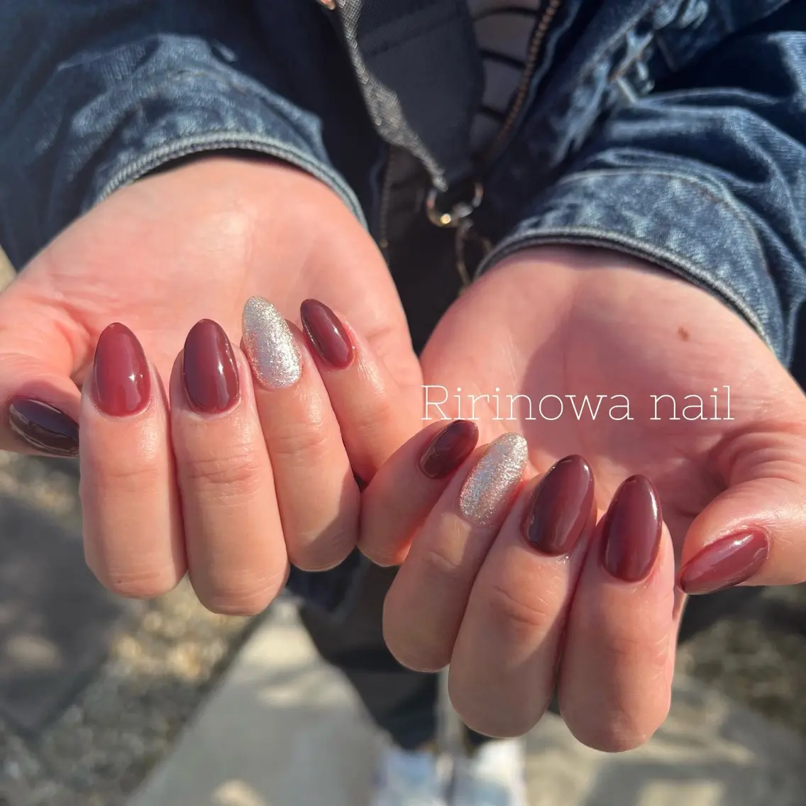 ネイル ラメ(グリッター) ワンカラーネイル ri.nail 12のネイルデザイン