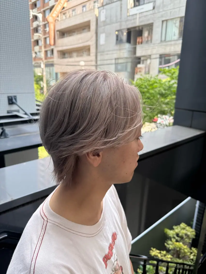 メンズ カット ヘアカラー トリートメント 河野 悠のヘアスタイル